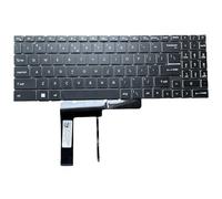 Teclado para portátil MSI Katana GF66 GF76 Stealth Katana 11UE 11UG 11UH Pulse GL66 GL76 MS-1582 MS-1583 MS-17L1 MS-17H3 (borde blanco, RGB, sin interfaz)