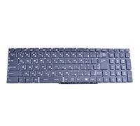 Teclado para portátil MSI WS60 6QH 6QI 6QJ 7RJ WS72 6QH 6QI 6QJ WS72-6QI161FD WS72-6QJ16H21 WT72 2OK 2OL 2OM 6QI 6QL 6QM 6QN 6QK japonés JP con Tapa de Cristal y retroiluminación