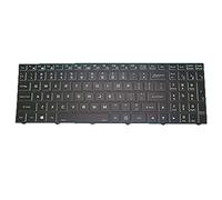Teclado para portátil para Vant Agile English US Negro con retroiluminación