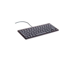 Teclado para Raspberry Pi - RASPBERRY PI - RPI KEYBRD US BG - US - Negro-gris - Cableado - 3 puertos USB