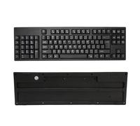 Teclado para zurdos Diseño ergonómico 109 teclas para diseñador de contabilidad empresarial, teclado de oficina micro USB