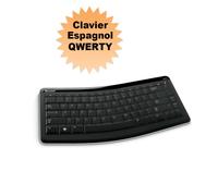 Teclado PC MICROSOFT Bluetooth Móvil 5000 1390 Qwerty Español Negro Nuevo