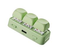 - Teclado pequeño inalámbrico compatible con mando a distancia para girar páginas, teclado de moda, mini volteador de página para tomar fotos, ver videos, leer novelas