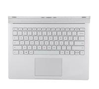 Teclado Performance Base 1835 compatible con Microsoft Surface Book 2nd Gen 13.5" GTX 1050, teclado de repuesto Base Siver