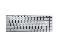 Teclado Plateado Nuevo para portátil sin retroiluminación para MSI Thin A15 B7V B7VE B7VF B7VF-256US B7VF-053XCZ español SP sin Marco