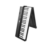 Teclado Plegable Piano 88 Teclas Tamaño Completo Órgano Electrónico Plegable Función Trémolo Portátil Para Principiantes Con Pedal