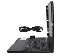 Teclado plegable, teclado plegable ultrafino para jugar juegos para tabletas(negro, tipo de torre de leaning Pisa)