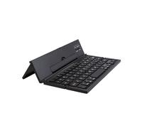 Teclado Plegable Teclado Portátil de Viaje Plegable Teclado Inalámbrico BT para Teléfono Móvil Tableta Computadora