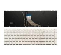Teclado portátil Compatible para 15 CN 15 CR 15 CW 15 DR 15 DF 15 EC 15 CX 15 DK 15 DF 15T DA 17 por 17 Modelos CA TPN Q208 Parte DE REEMPLACIÓN(White with Backlit)