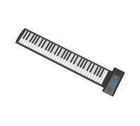 Teclado Portátil De Piano Enrollado A Mano Con 61 Teclas Y Dos Altavoces Para Principiantes