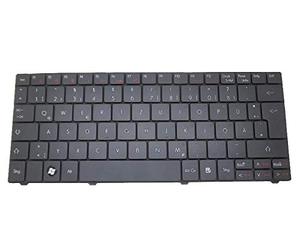 Teclado portátil para Acer Aspire ONE 571H 751H NSK-AQA0G PK130BD1008 9Z.N3C82.A0G KB.I110G.010 alemán GR negro