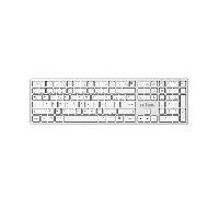 TECLADO PROFESSIONAL WIRELESS SILVE NXKBW01S
