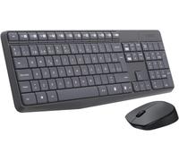 Teclado + Ratón Inalámbrico Logitech MK235 - USB 100 Teclas Óptico Gris