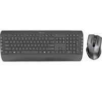 Teclado + raton inalambrico trust tecla 2 pulsacion perfil bajo raton