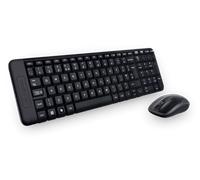 Logitech Mk235 Wireless Combo Portuguese QWERTY Black