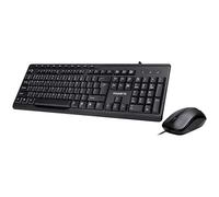 Teclado + Raton USB GIGABYTE Negro Funciones Multimedia MOUSE1000DPI Cables USB KM6300