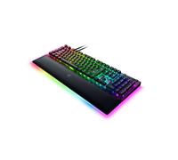 Razer BlackWidow V4 Pro (Interruptor Verde) - Teclado Mecánico para Juegos (Mecánicos con Clic, Dial de Comandos y 8 Teclas Macro Dedicadas, Rodillo Multifunción) QWERTY Teclado US | Negro