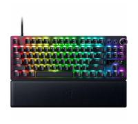 Razer Huntsman V3 Pro TKL - A Teclado óptico analógico para Esports - Snap Tap & Rapid Trigger (Modalità Attivazione Rapida, Dial multifunción y Botones de Control) Diseño QWERTY US | Negro