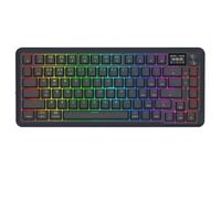 Teclado Redragon K708-RGB-PRO 81 Teclas OLED Gasket RGB Hot-Swap Bluetooth/2.4G/Cable