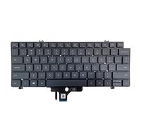 Teclado retroiluminado para portátil Dell Latitude 7420 7410 5420 negro