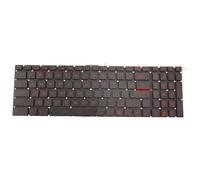 Teclado retroiluminado rojo de repuesto para portátil MSI GF75 Thin 8RC 9RD 9SC 9SE 9SD Series V143422AK