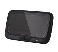Teclado retroiluminado y Mini Teclado inalámbrico Sustvita 2.4G con Panel táctil para HTPC, IPTV, TV de Internet, TV