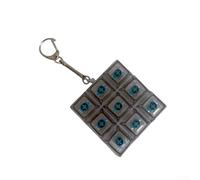 Teclado RGB pequeño pero eficaz para la regulación emocional con portabilidad suave y ligera (PC con gris claro)