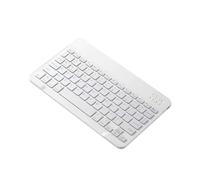 Teclado Senda con, Teclado de Doble Modo Recargable USB y Hecho de Metal, Teclado silencioso y ratón de ratón inalámbrico para PC/Tableta/, diseño QWERTZ