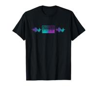 Teclado sintetizador retro Productor de música electrónica Camiseta