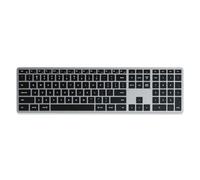 Teclado SLIM X3 USB-C Bluetooth QWERTY retroiluminado con teclado numérico