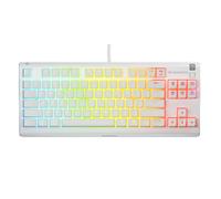 Teclado SteelSeries Apex 3 TKL (US) Blanco