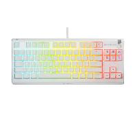 teclado steelseries apex 3 tkl (usa) blanco (64819)
