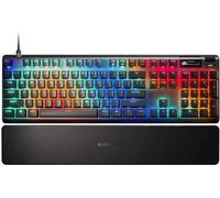 Steelseries Apex Pro Gen 3 Teclado Mecanico Gaming - HyperMagnetic Interruptores OmniPoint 3.0 - Accionamiento Ajustable - Rapid Trigger + Rapid Tap - Preajustes - Modo protección - USB-C - US QWERTY