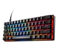 SteelSeries Apex Pro Mini Gen 3 Interruptores OmniPoint 3.0 - Accionamiento Ajustable - Rapid Trigger - Preajustes - Modo protección - Rapid Tap/SOCD - RGB - Teclas PBT - USB-C - Diseño US QWERTY