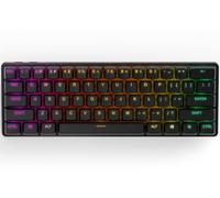 SteelSeries Apex Pro Mini Wireless-Teclado gaming mecánico -El teclado más rápido del mundo- Accionamiento ajustable - Factor forma compacto 60% - Bluetooth 5.0 - 2,4GHz - Teclado americano (QWERTY)
