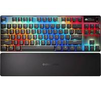 Steelseries Apex Pro TKL Wireless Gen 3 - Teclado Mecanico Inalambrico - HyperMagnetic Interruptores OmniPoint 3.0 - Accionamiento Ajustable - Rapid Trigger - Preajustes - Rapid Tap - OLED - US QWERTY