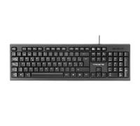 Teclado Tacens Anima AK0ES USB Alámbrico de Membrana Negro