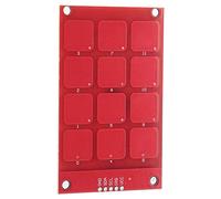 Teclado Táctil Capacitivo MPR121 Teclado de 12 Botones de Alta Sensibilidad para un Fácil Control Voltaje de Salida de 3,3 V, Reemplazo Tradicional para Uso Doméstico
