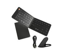 Teclado , Teclado InaláMbrico Plegable PortáTil para Teclado de TeléFono MóVil IOS/Android/Windows Tablet