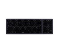 Teclado TnB Ultra Slim Bluetooth recargable QWERTY Español con teclado numérico