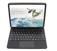 Teclado Trackpad, ángulo de Visión Ajustable, Conexión BT, Retroiluminado, Batería de Larga Duración, Protección Total, para de 12,9 Pulgadas, Adecuado para Control y Gestos