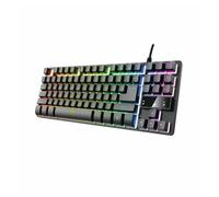Trust Gaming GXT 833 Thado Keyboard USB Dutch Black Silver