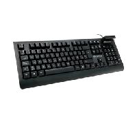 Unykach KB918 SmartCard DNIe ES - Teclado con Lector de Tarjetas Inteligentes | Ideal para Uso Profesional y Seguridad Digital | Diseño Español (QWERTY) | USB Plug & Play