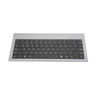 Teclado USB C 4K 10Gbps 100W PD 78 Teclas Teclado con Cable para Diseñadores Programadores Escritores Vida Laboral Efectiva Gris