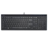 Teclado USB Con Cable Avanzado Fit Slim, Negro - K72357UK
