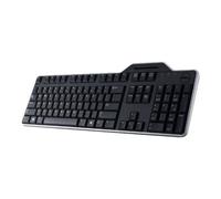 Teclado USB - DELL - KB813 - QWERTZ - Lector de tarjeta inteligente - Resistente a salpicaduras