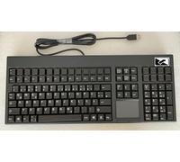 Teclado USB HP para Cherry G86 71401 L71004-041 L72493-041 Alemania GR POS con panel táctil de salud numérica