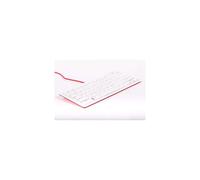 Teclado USB - RASPBERRY PI - SC016 - Rojo/Blanco - 79 teclas - 3 puertos USB 2.0