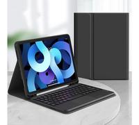 Teclado XiHAMA compatible con Galaxy Tab S6Lite de 10.4" (2020/2022, SM-P610/P613/P615/P619), panel táctil desmontable, teclas redondas y elegantes,