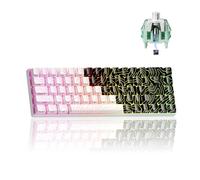 Teclado XVX HE68 Pro Rapid Trigger 60%, teclado de efecto Hall con interruptor magnético Gateron Jade Pro, marco de aluminio CNC, tablero mecánico topográfico personalizado para PC/portátil/Xbox/PS4